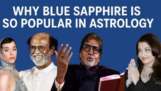Why do so many celebrities from Hollywood to Bollywood wear Blue Sapphire?