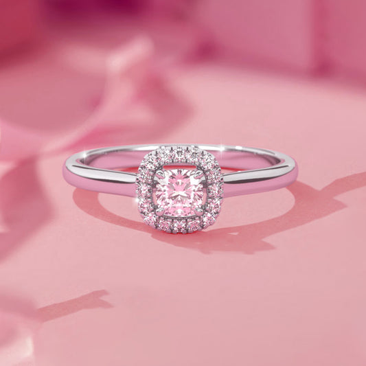 Quies Diamond Solitaire Ring