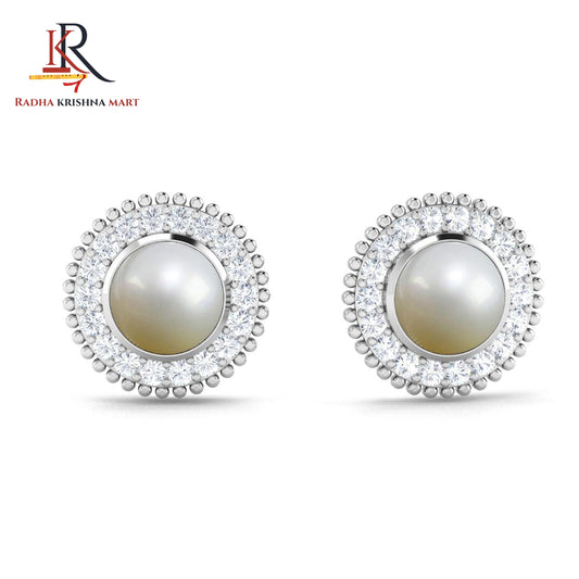 Pearl Earrings - 925 Silver