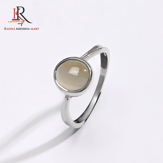 Cat's Eye (Lasuniya) Ring - 925 Silver