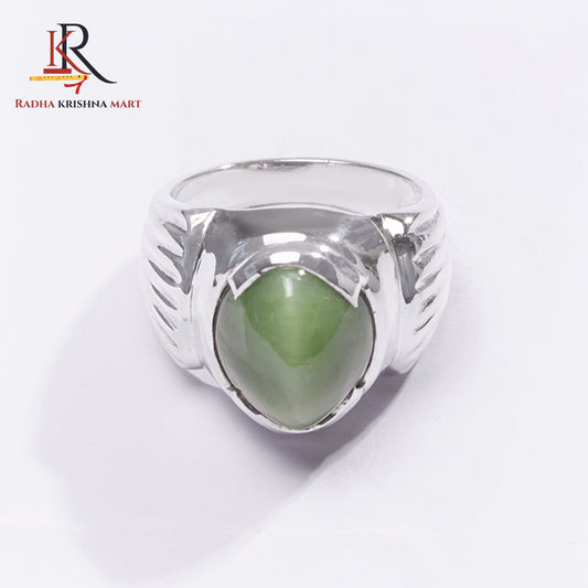 Cat's Eye (Lasuniya) Ring - 925 Sliver