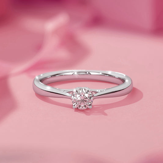 Lambent Solitaire Ring