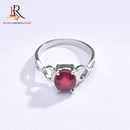 Ruby (Manik) Ring - 925 Silver