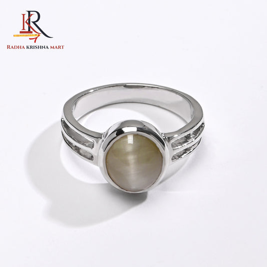 Cat's Eye (Lasuniya) Ring - 925 Sliver