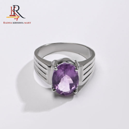 Amethyst Ring - 925 Silver