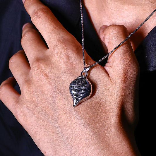 Krishna Vasudevaya Mantra Shankh Pendant - Abhimantrit