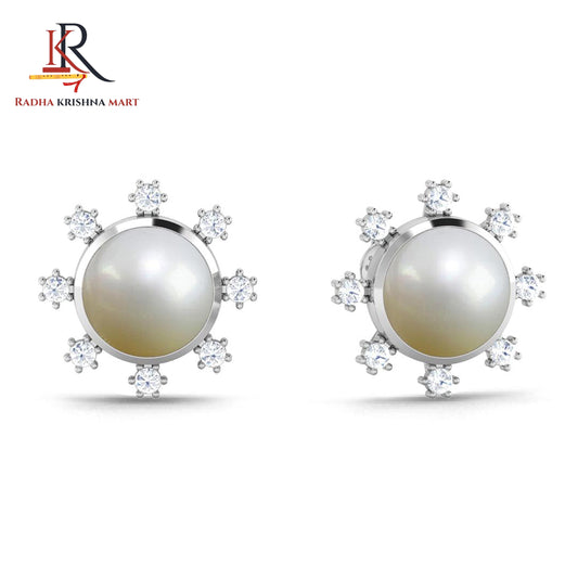 Pearl Earrings - 925 Silver