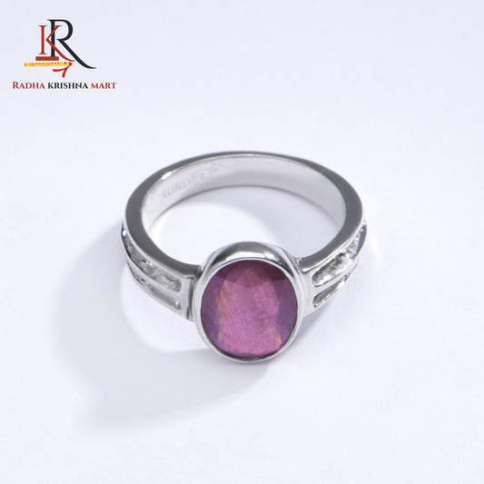 Ruby (Manik) Ring - 925 Silver