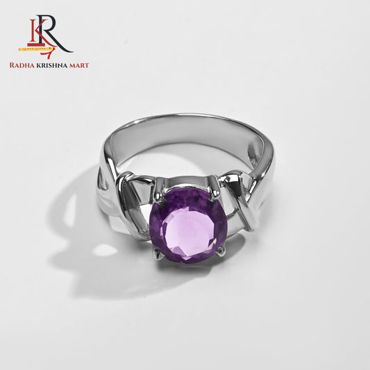 Amethyst Ring - 925 Silver