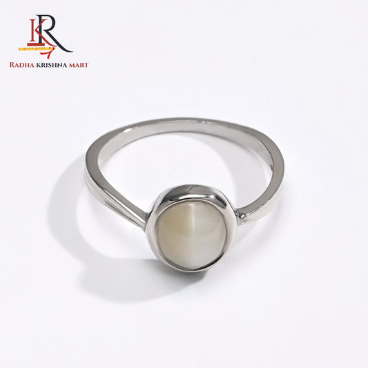 Cat's Eye (Lasuniya) Ring - 925 Silver