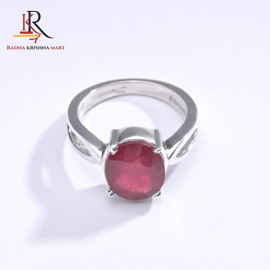 Ruby (Manik) Ring - 925 Silver
