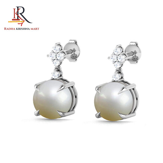 Pearl Earrings - 925 Silver