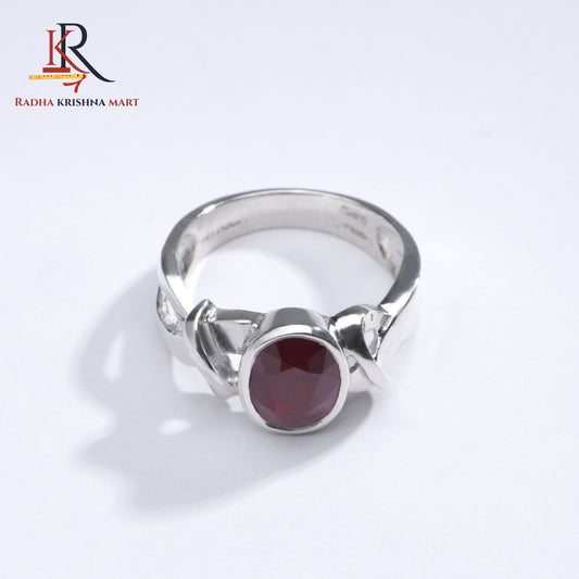 Ruby (Manik) Ring - 925 Silver