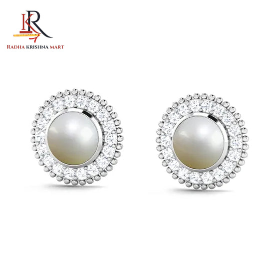 Pearl Earrings - 925 Silver