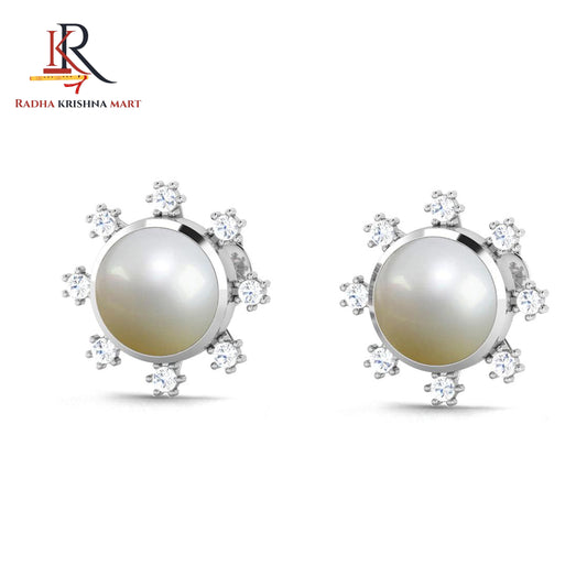Pearl Earrings - 925 Silver