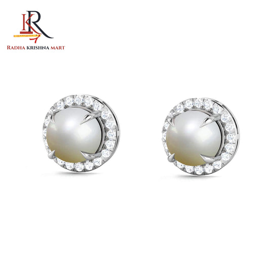 Pearl Earrings - 925 Silver