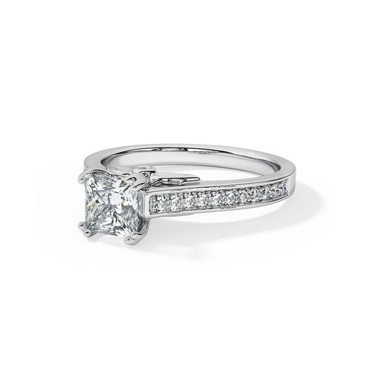 Lily Elegant Solitaire Ring