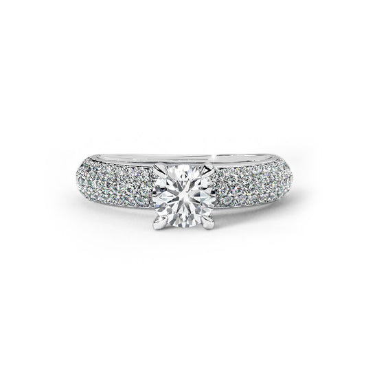 Ruth Elegant Solitaire Ring
