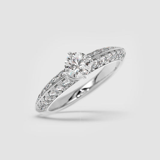 Viena Solitaire Ring
