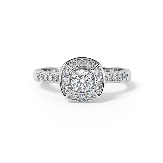 Swat Solitaire Ring