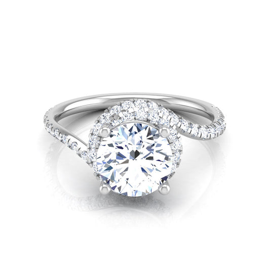 Spiral Solitaire Ring