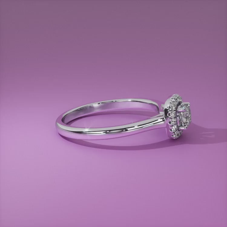 Quies Diamond Solitaire Ring