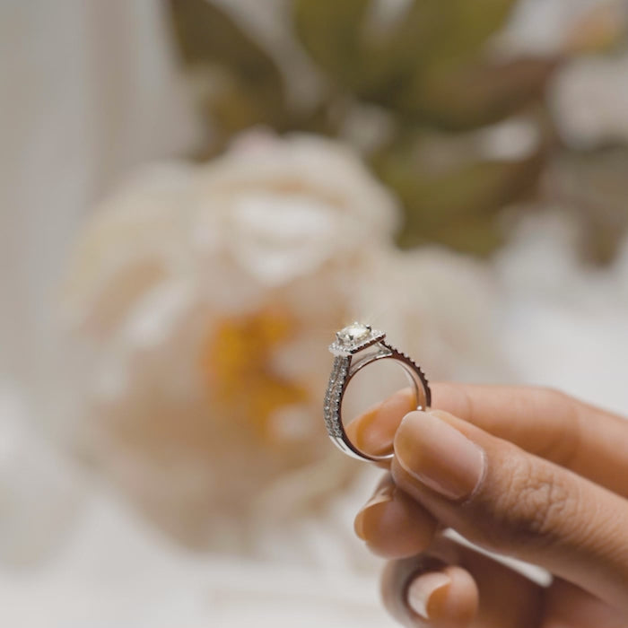 Cristina Quad Solitaire Ring